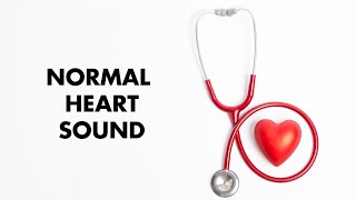 Normal Heart Sounds  MEDZCOOL [upl. by Atteiluj]