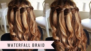 Waterfall Braid by SweetHearts Hair [upl. by Edwina]