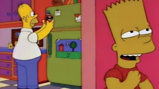 Bart Pranks Homer on April Fools Day [upl. by Rheims67]