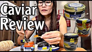 First time to taste Caviar  Caviar Review [upl. by Nyleaj]