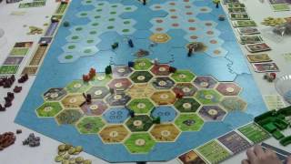 Catan All 4 Expansions Game part 2 [upl. by Nawuq]