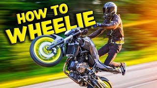 HOW TO WHEELIE TUTORIAL [upl. by Aunson906]