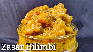 Zasar Bilimbi Mauricien  Bilimbi Achar Recipe Pickle [upl. by Heuser]