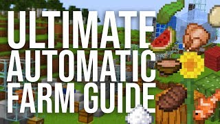 13 Essential and Simple Automatic Farms in Minecraft 115 [upl. by Namaan]