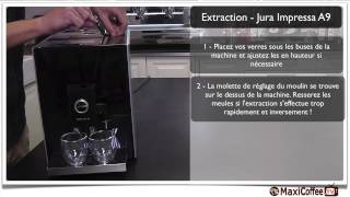 Jura Impressa A9  Les Tutos MaxiCoffee [upl. by Miguela]