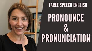 How to Pronounce PRONOUNCE amp PRONUNCIATION  American English Pronunciation Lesson learnenglish [upl. by Heywood]