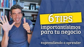 6 tips para un negocio exitoso [upl. by Segal477]