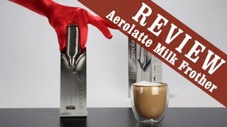 Aerolatte Milk Frother  Exclusive Review [upl. by Vasiliki]