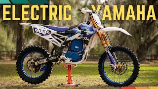 Yamaha XE4 ELECTRIC Dirt Bike  First Ride amp Review [upl. by Bettencourt]