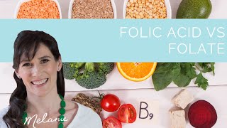 Folic acid vs folate dietitian explains [upl. by Kcirednek]