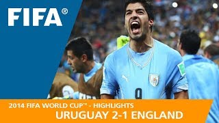 Uruguay v England  2014 FIFA World Cup  Match Highlights [upl. by Mile959]