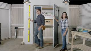 Install MASTERCRAFT® Door System with a Sidelite [upl. by Kynthia921]