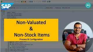 SAP S4HANA NonValuated amp NonStock Items  Process amp Configuration [upl. by Sisco]