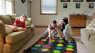 Blindfolded Twister Game [upl. by Thayer]