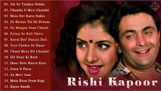 Top 15 Best Songs Of Rishi Kapoor  Superhit Old Songs Hindi  Bollywood Songs 90s [upl. by Ecyt457]