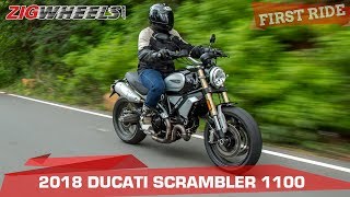 Ducati Scrambler 1100 Is bigger better  ZigWheelscom [upl. by Eijneb192]