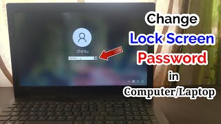 laptop ka password kaise change kare  How To Change Laptop Password [upl. by Hajidahk]