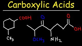 Naming Carboxylic Acids  IUPAC Nomenclature [upl. by Elesig]