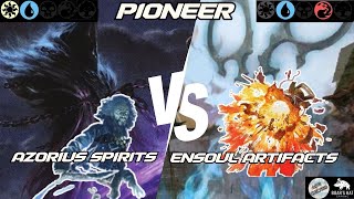 Azorius Spirits VS Ensoul Artifacts MTG Pioneer [upl. by Talanta835]