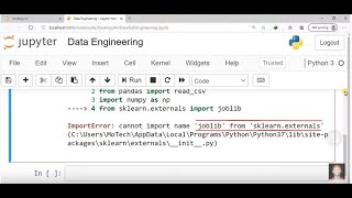 Can not import name joblib from sklearn externals  Fixed [upl. by Edrei904]