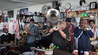 Dirty Dozen Brass Band NPR Music Tiny Desk Concert [upl. by Alvie518]