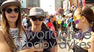 Baby Dykes At Pride [upl. by Ayatnwahs]