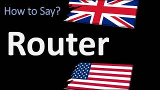 How to Pronounce Router CORRECTLY [upl. by Hartill]