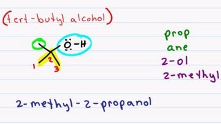 Naming Alcohols Using IUPAC Rules for Nomenclature [upl. by Ikoek93]