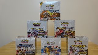 Opening 6 Pokemon booster boxes [upl. by Ho]