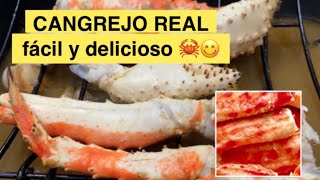 CANGREJO REAL fácil y delicioso 🦀😋 [upl. by Ninnette]