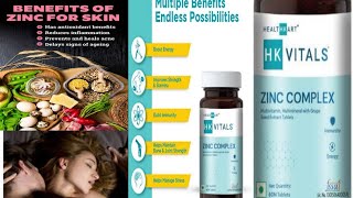 HK Vitals Zinc Complex Review [upl. by Erich]