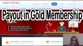 StarClicks  Gold Membership Review 2020 HowtoPayout tutorial [upl. by Sherard]