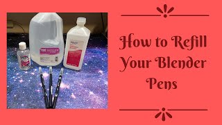 How to Refill Your Blender Pens [upl. by Odelia]