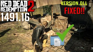 HOW TO FIX Lenny’s mod loader VERSIONDLL RED DEAD REDEMPTION 2 149116  FIX 2022 [upl. by Maryjo]