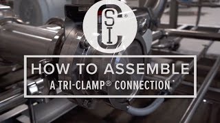 How to Assemble a TriClamp® Connection [upl. by Abernon]