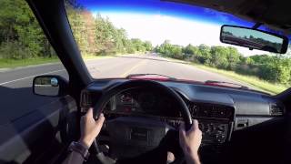 1996 Volvo 850R Sedan  WR TV POV Test Drive [upl. by Enailuj]