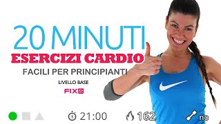 Esercizi Cardio A Casa Allenamento Per Principianti [upl. by Blumenthal]