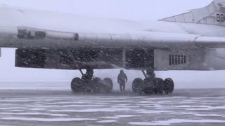 Flying in Arctic on Tu160 The White Swan Blackjack [upl. by Waylon]