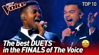 SPECTACULAR DUETS in the Finals of The Voice  TOP 10 [upl. by Carmon]