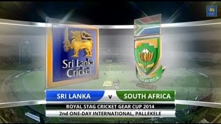 Sri Lanka v South Africa  2nd ODI Highlights [upl. by Sawyor]