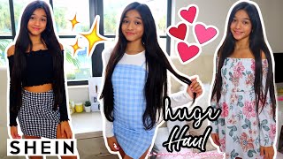 SHEIN CLOTHING HAUL AND TRY ON FOR TEENS 2020💗 [upl. by Maibach]