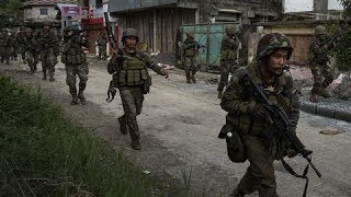 Philippines Fights Islamic Militants in Marawi [upl. by Nassir]