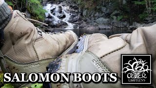 Durability PROBLEMS Salomon Outback 500 GTX and Quest 4D 3 GTX Field Review [upl. by Diannne]