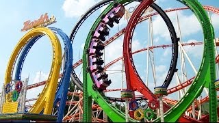 Olympia Looping POV Largest Most INTENSE Traveling Roller Coaster Ever Built [upl. by Radley]