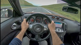 Nissan 370Z  4K POV Test Drive 321 Joe Black [upl. by Balf]