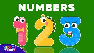 Numbers for Kids  learn to count  learn numbers [upl. by Akcimahs229]