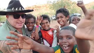 AJ IS  CORROBOREE UNDER THE STARS IN KUNUNURRA APART OF THE ORD VALLEY MUSTER [upl. by Amice]