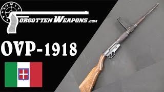 OVP 1918 Italys first WW1 Submachine Gun [upl. by Aven705]