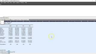 Time Series Analysis Using Eviews [upl. by Naelopan656]