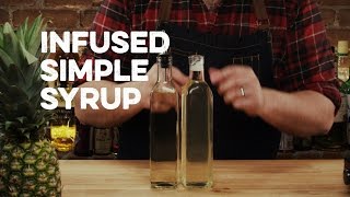 Infused Simple Syrup  How to Drink [upl. by Annaerda]